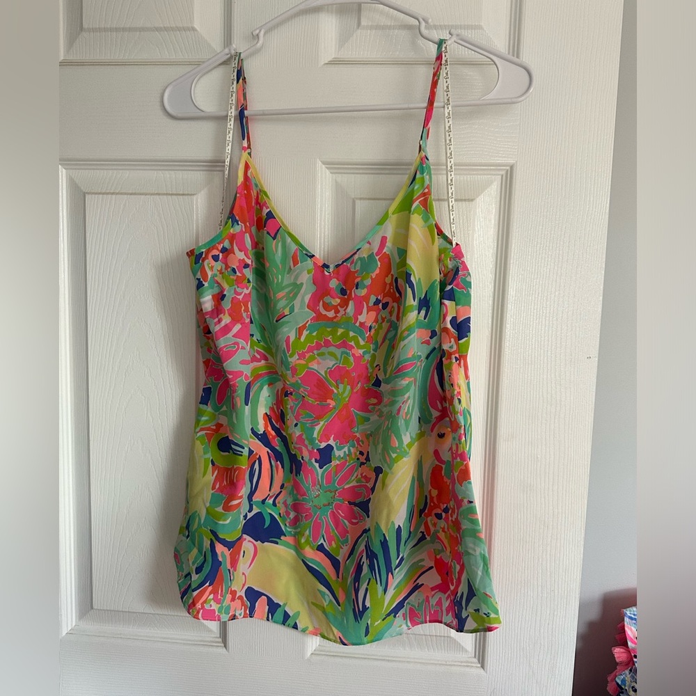 Silk Lilly Pulitzer tank